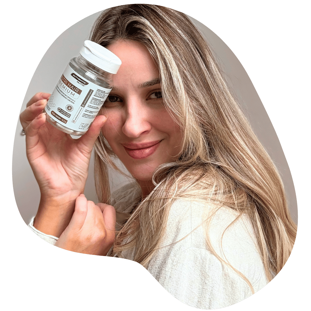 nutri hair suplemento cabelos e unhas authentic nutri biotina