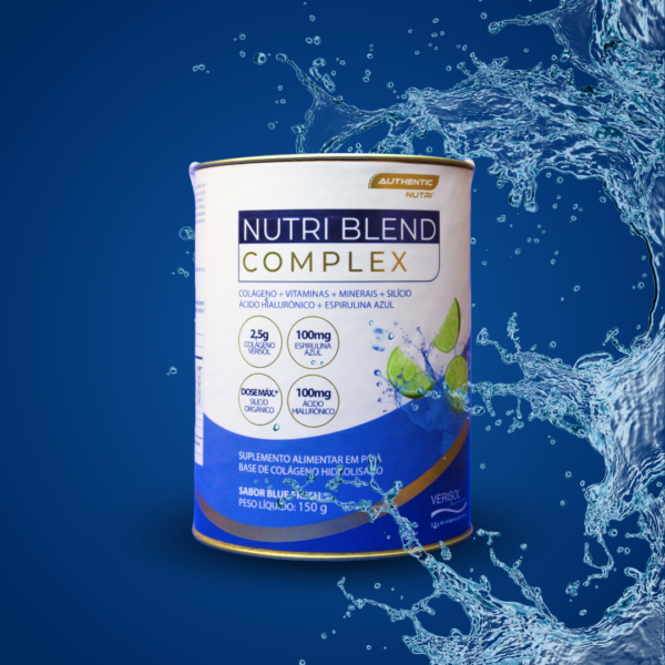 sumplemento alimentar em po colageno acido nutri blend